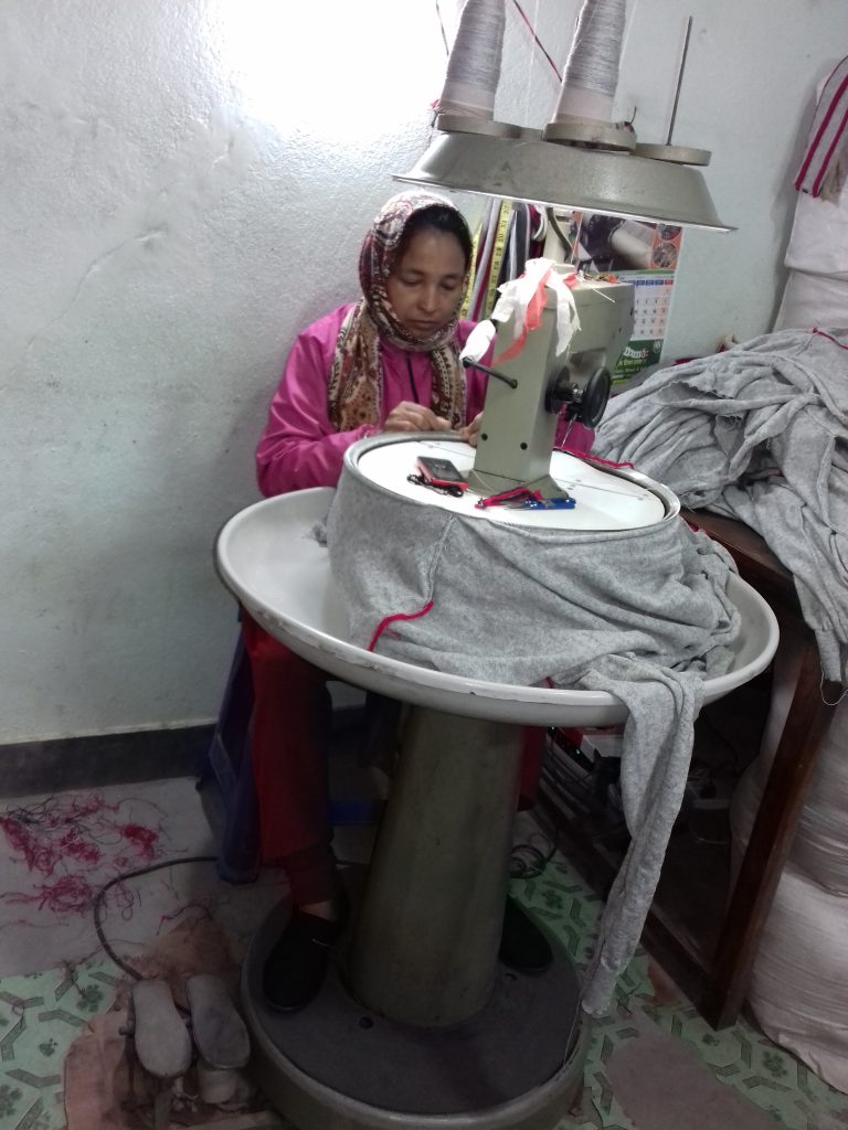 sewing cashmere