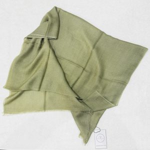 Olive Green Pashmina Ring Shawl