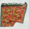 green embroidery stole green embroidery stole