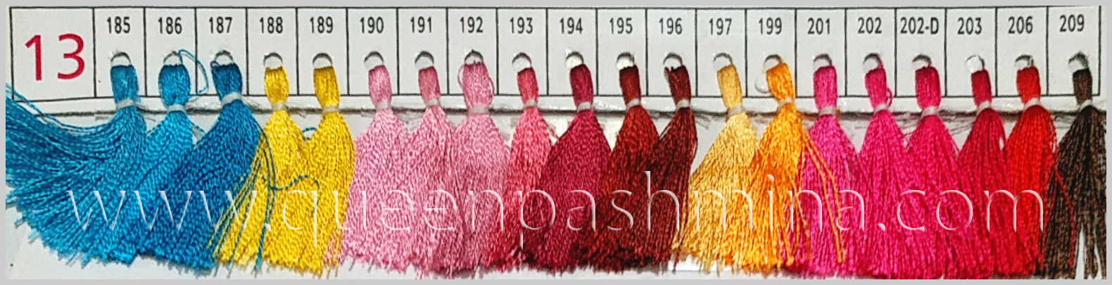 color code 13