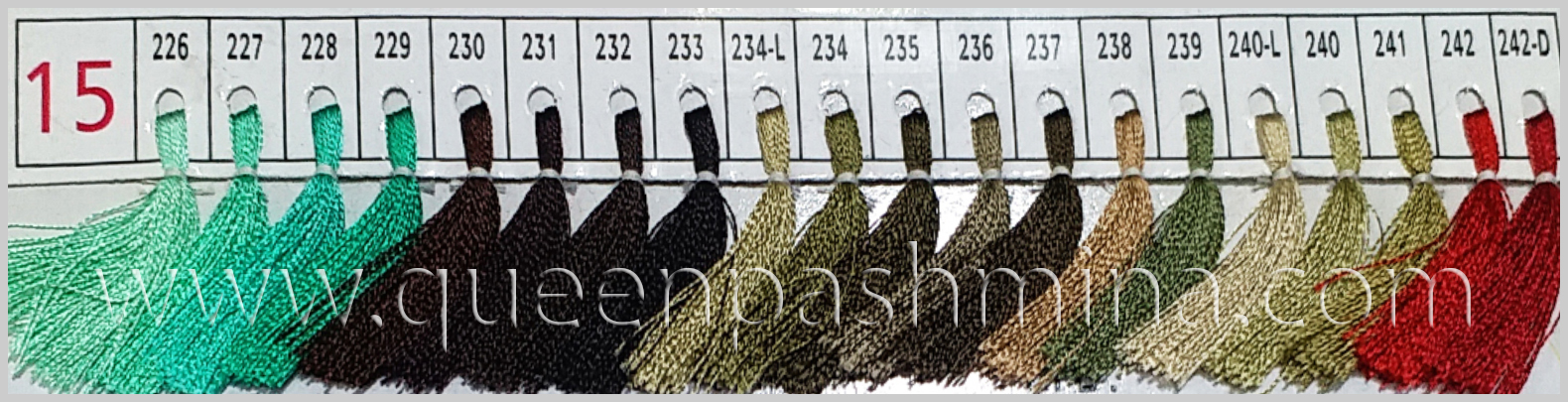 color code 15