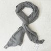 Grey Cashmere Shawl