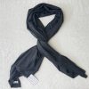 Dark Grey Cashmere Shawl