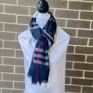 burberry cashmere scarf black