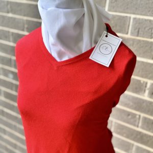 Bright Red Pashmina Poncho Bright Red Pashmina Poncho